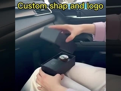 カスタム ロゴ カー エアフレッシャー カー 香水 ディフューザー 換気口クリップ エナメル カー アロマテラピー