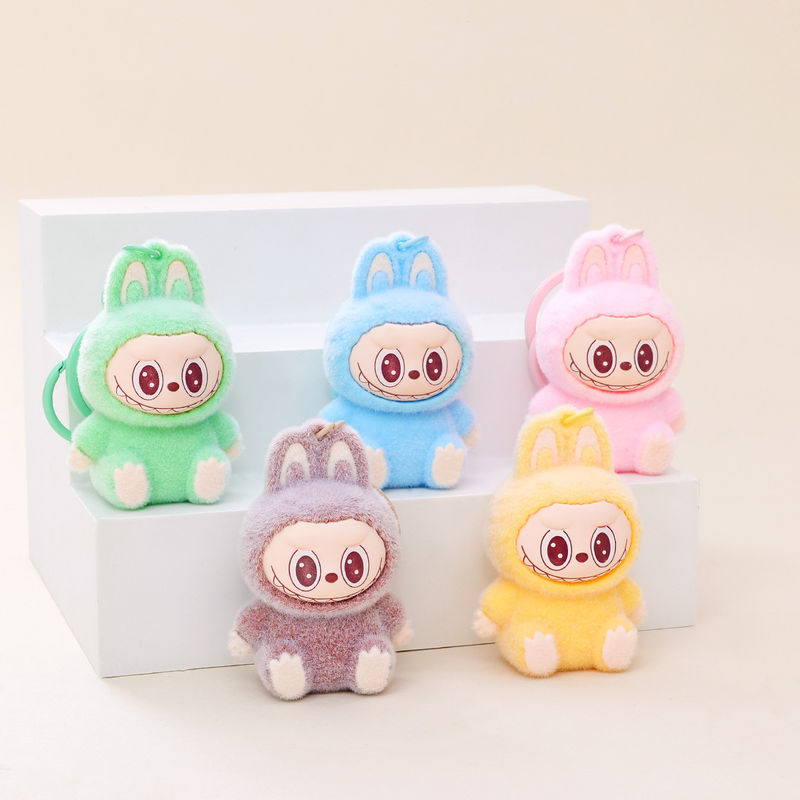 キャラクターグッズストラップ キーチェーンフィギュアまとめ売り キーホルダーくまちゃん 韓国雑貨 動物 かわいい 熊 5色 キー